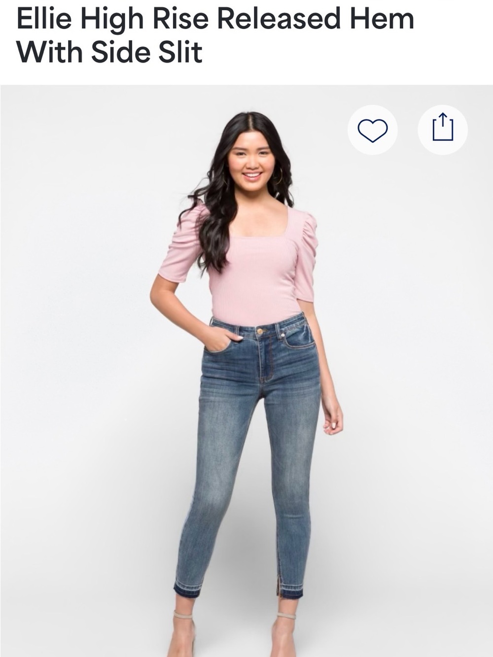 STS Blue High-Rise Skinny Jeans in Faded Blue